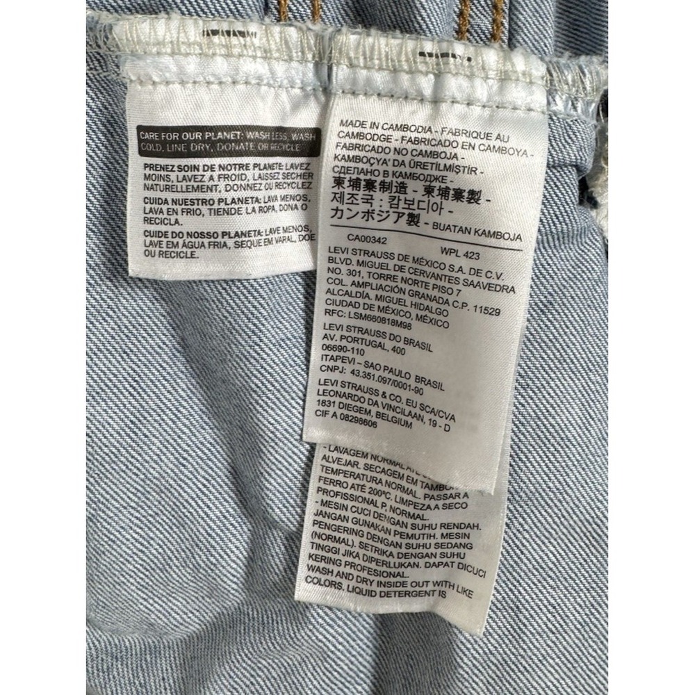 Levi's Trucker Jacket Mens XXL *Fits XL* Faded Wash Outerwear Classic Button Up - Picture 11 of 16